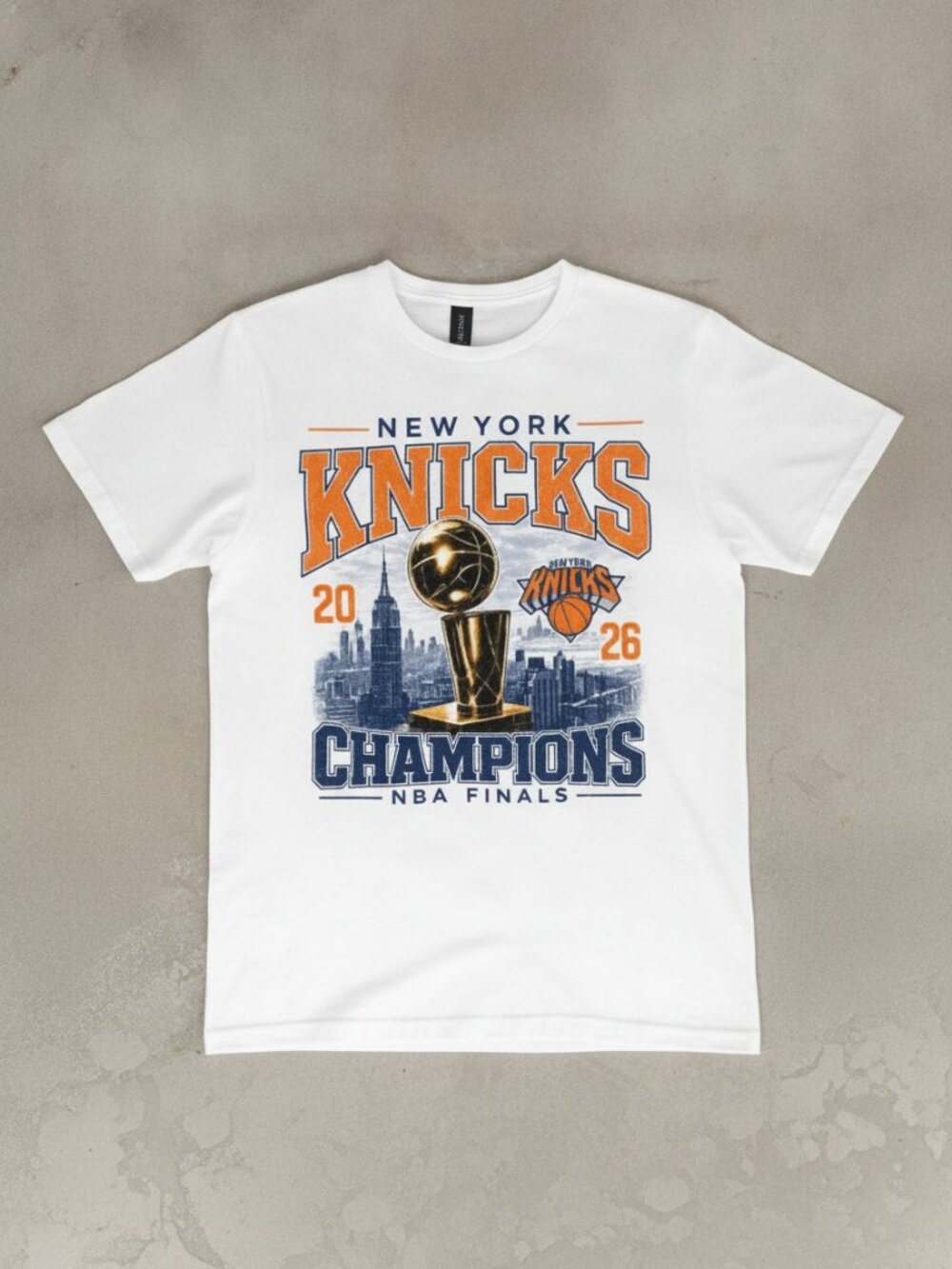 New York Basketball Championship Graphic T-Shirt | Vintage Sports Tee